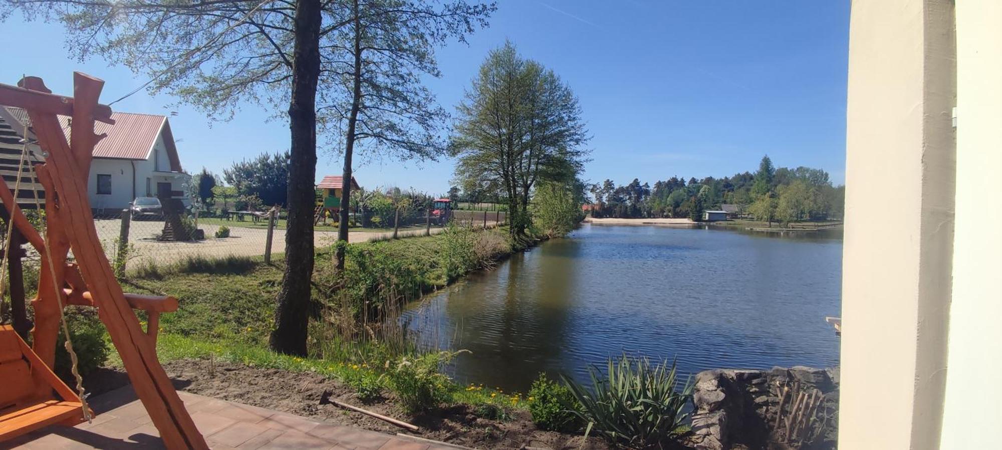 Вилла Agrowczasy Nad Stawem Gartatowice Экстерьер фото